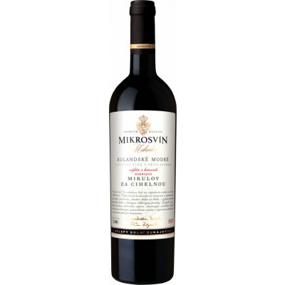 Mikrosvín Rulandské modré barrique, Traditional line, Za Cihelnou, 0,75 l 13% (holá láhev) – Hledejceny.cz