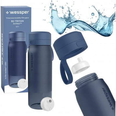 Wessper B2 TRITAN Actitex 700 ml modrá – Zboží Mobilmania