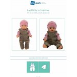 de-park Papírový střih na panenku - Lacláčky a čepička – Zboží Mobilmania
