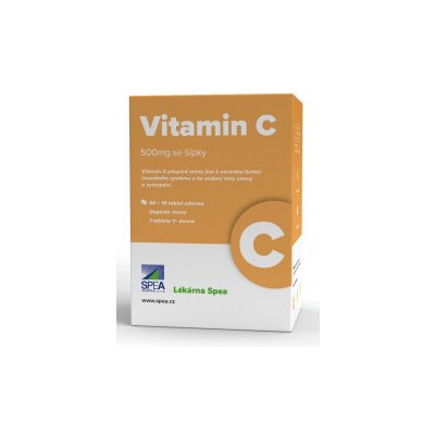SPEA Vitamin C 500 mg se šípky 50+10 tablet – Hledejceny.cz