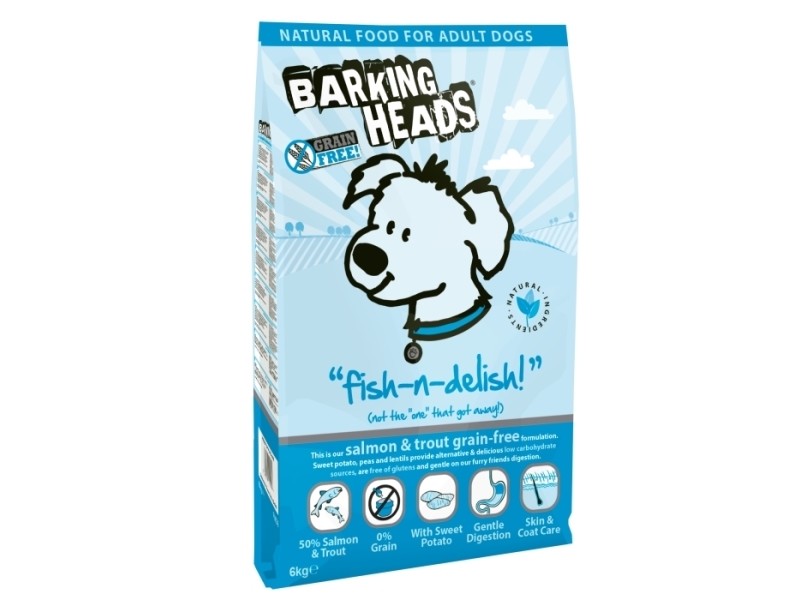 Barking Heads Fish-n-Delish New 6 x 2 kg