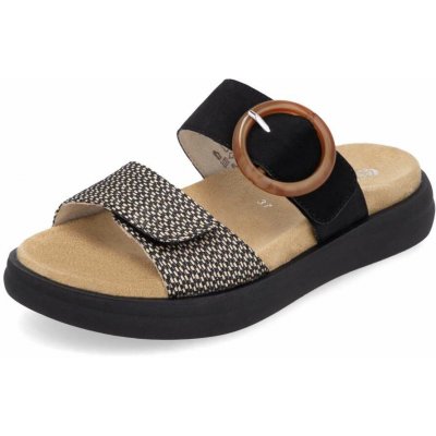 Remonte dámské nazouváky D2N51-03 černá – Zboží Mobilmania