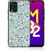 Pouzdro a kryt na mobilní telefon Samsung PROTEMIO 71425 MY ART Ochranný kryt pre Samsung Galaxy M33 5G BLUE TERRAZZO (164)