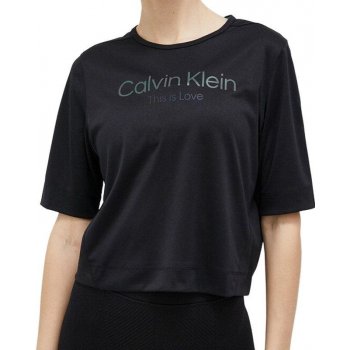 Calvin Klein WO SS T-shirt Boxy black beauty