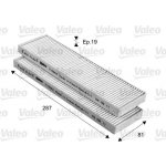 Filtr, vzduch v interiéru VALEO 715662