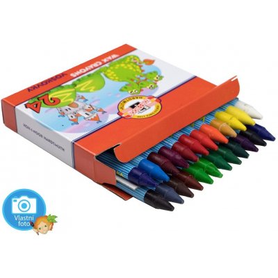 Koh-i-noor Voskovky 8234 24 barev – Zboží Dáma