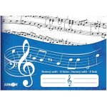 JUNIOR PAPÍR Notový sešit A5 – Sleviste.cz