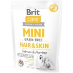 Brit Care Mini Grain-free Hair & Skin Salmon & Herring 7 kg – Zboží Mobilmania