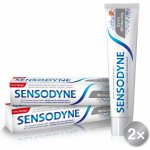 Sensodyne Extra Whitening zubní pasta s fluoridem 2 x 75 ml – Zbozi.Blesk.cz