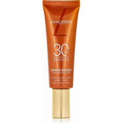 Lancaster Tónující pleťový krém Infinite Bronze SPF30 (Sunlight Cream) 50 ml Light/Medium – Zboží Mobilmania