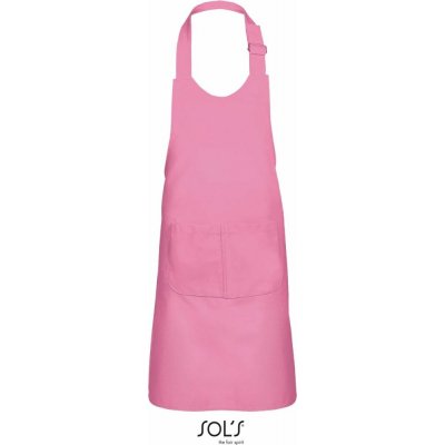 SOL's Collection Zástěra Gala s laclem COT25801039699-orchid pink Růžová orchid – Zboží Dáma