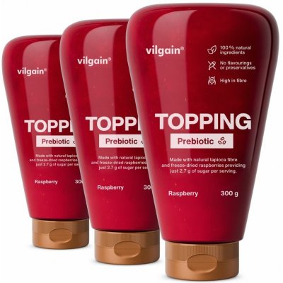 Vilgain Prebiotic Topping malina 300 g – Zboží Dáma