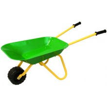 Woody Zahradní kolečko zelené kov