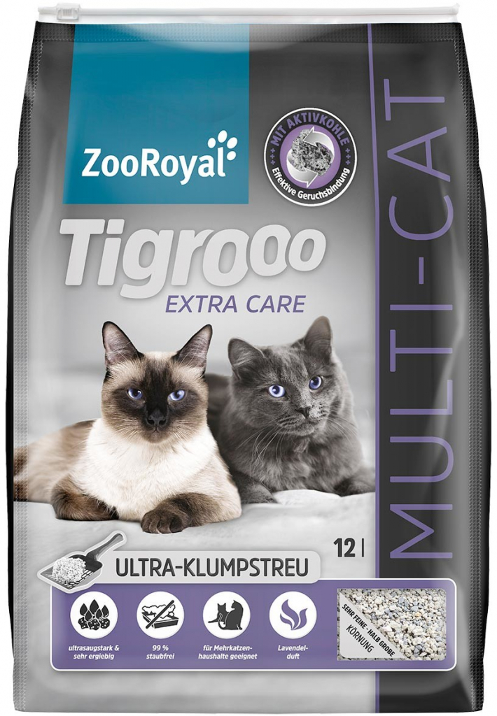 ZooRoyal Tigrooo Multi-Cat 12 l