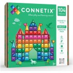 Connetix Magnetická stavebnice Bright Creative Pack 104 ks – Zboží Živě