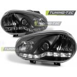 Tuning-Tec Přední čirá LED světla Volkswagen Golf IV (1997 - 2006) - černé – Hledejceny.cz