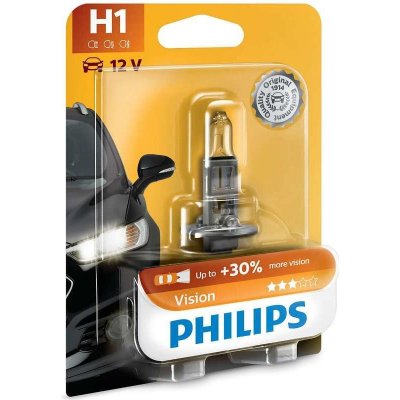 Philips Vision 12258PRB1 H1 P14,5s 12V 55W – Zboží Mobilmania