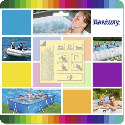 Bestway Samolepící záplaty na čluny a bazény – Zboží Dáma
