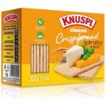 Extrudo Knuspi Crispbread 3 druhy sýra 150 g – Hledejceny.cz