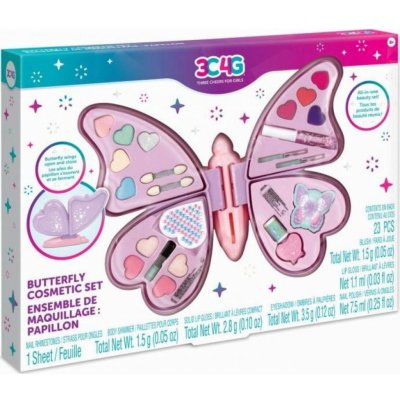 Make it Real Kosmetická sada Butterfly – Zboží Dáma