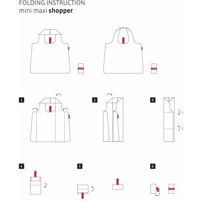 Reisenthel Mini Maxi Shopper černá – Zboží Dáma