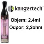 Kangertech CC/T2 Clearomizer 2,2ohm fialový 2,4ml – Zboží Dáma
