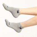 Represent ponožky new Squarez Short CZ šedé