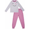 Dětské pyžamo a košilka Winkiki dětské pyžamo WJG 92620 šedá/ růžová
