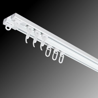 URBÁNEK Záclonové kolejnice AL092 - 81 cm, Standard + šnek – Zboží Mobilmania