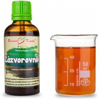 Bylinné kapky Pavlovy bylinné kapky Zázvorovník zázvor tinktura 50 ml – Hledejceny.cz