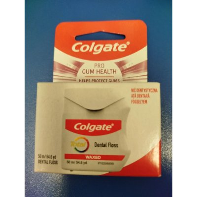 Colgate Total Pro-Gum Health Dentální nit 50 m – Zboží Dáma