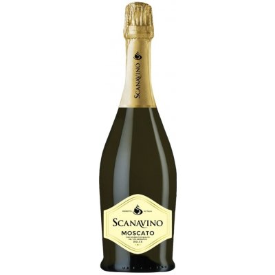 Scanavino Moscato Spumante Dolce 6,5% 0,75 l (holá láhev) – Zboží Dáma