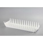 PETRA plast Odkapávač na talíře OSTROŇ 39 x 13 cm, stojan, barvy mix – Zboží Dáma