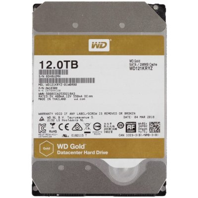 WD Gold 12TB, WD121KRYZ – Zboží Živě