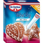 Dr. Oetker Tubičky na zdobení bílé 4 ks 4x19 g – Zboží Dáma