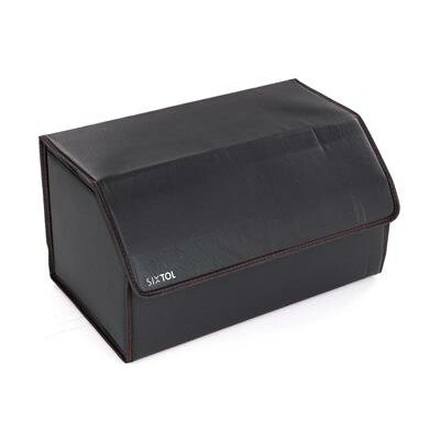 Organizér do kufru auta CAR COMPACT LEATHER L, 2 přihrádky, skládací, s víkem SIXTOL | Zboží Auto