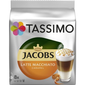 Tassimo Jacobs Krönung Latte Macchiato Caramel 8 porcí