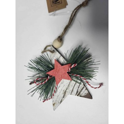 Dijk Natural Collection Závěs hvězda s jehličím – Hledejceny.cz