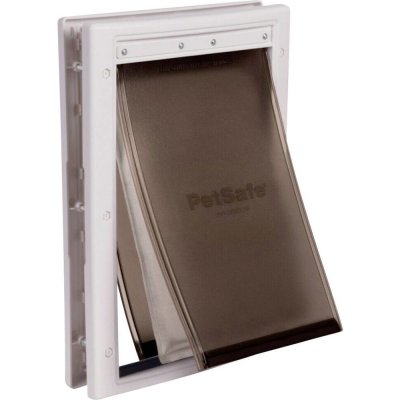 PetSafe Extreme Weather Door Dvířka L šedá 34,1 x 50,8 x 8,3 cm – Zboží Dáma
