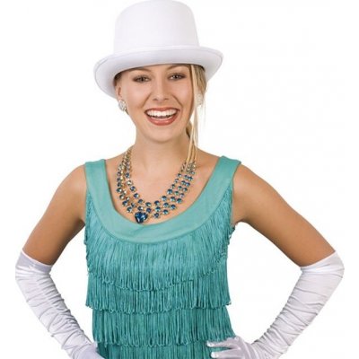 R-Kontakt.cz Klobouk cylindr - bílý – Sleviste.cz