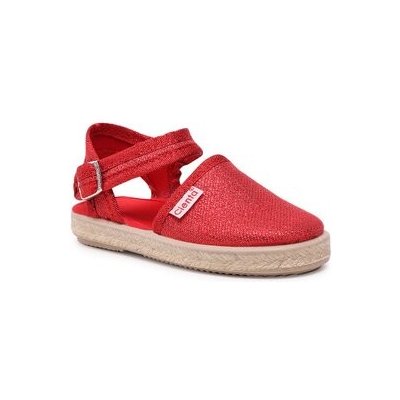 Cienta espadrilky 40013 rojo