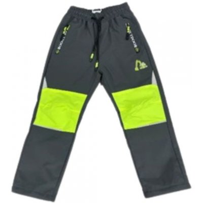 Sezon SU2112 chlapecké zateplené šusťákové kalhoty šedá – Zboží Mobilmania