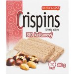 Extrudo Crispins křehký plátek kaštanový Bio 100 g – Zboží Dáma