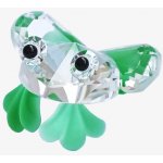 Skleněná figurka Žabička mini z českého křišťálu Preciosa – Hledejceny.cz