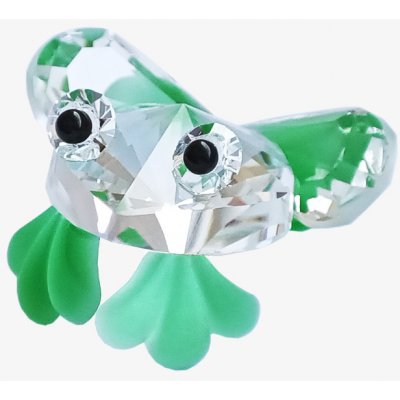 Skleněná figurka Žabička mini z českého křišťálu Preciosa – Hledejceny.cz