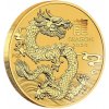 The Perth Mint zlatá mince Lunární Série III Rok Draka 2024 1 oz