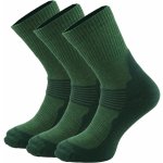 Zulu ponožky Merino Men 3-pack zelená – Zboží Mobilmania