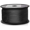 vodič Nedis koaxiální kabel RG174, 2,65 mm, 100 m, černá