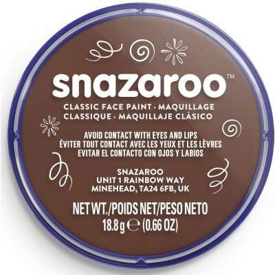 Obličejová barva Snazaroo hnědá světlá 18 ml – Zboží Dáma