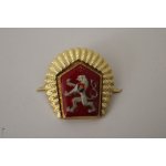 Odznak ČSLA důstojník čepicový zlatý – Zboží Dáma